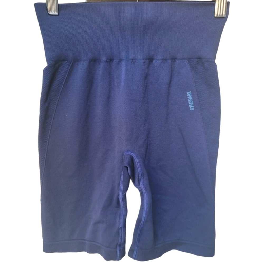 Gymshark Flex Cycling Shorts Navy Size S